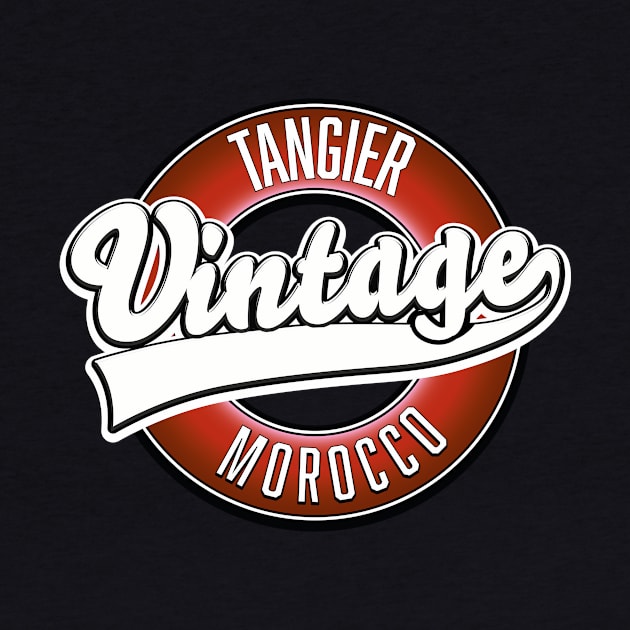 Tangier morocco vintage logo by nickemporium1